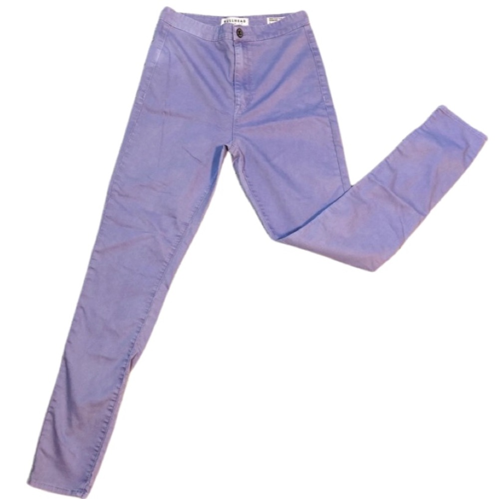 Pacsun Uber High Rise Skinny Jeans in Lilac